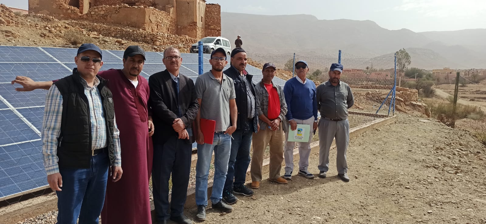 التسليم النهائي لمشروع الماء الشروب بدوار تغرراط