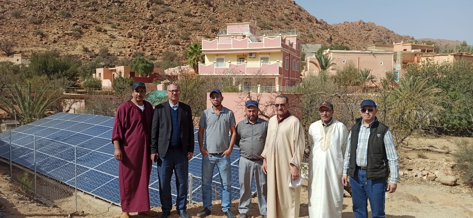 التسليم النهائي لمشروع الماء الشروب بدوار إخرازن